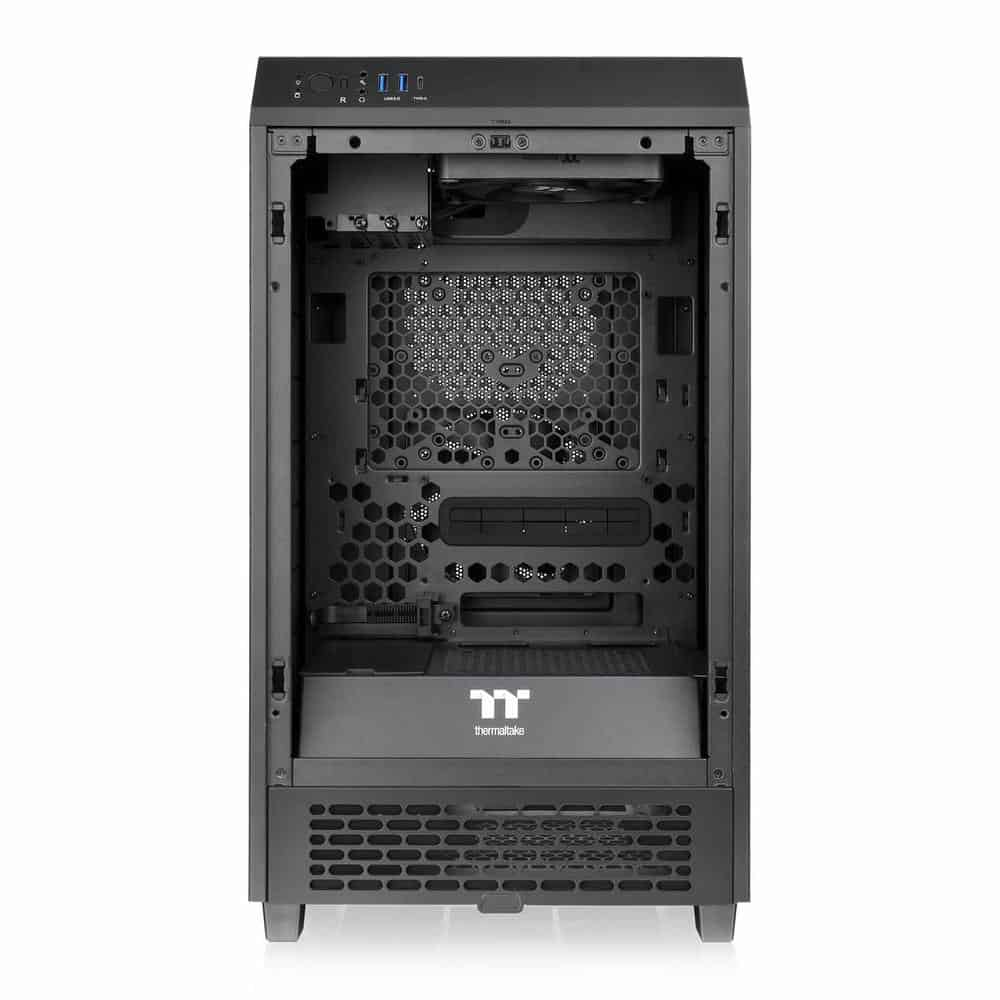 (image for) Thermaltake The Tower 200 Black mini-ITX Chassis Tempered Glass PC Gaming Case